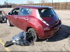 2017 Nissan Leaf S Red vin: 1N4BZ0CP4HC300373