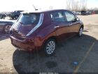2017 Nissan Leaf S Red vin: 1N4BZ0CP4HC300373