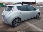 2017 Nissan Leaf Sv Silver vin: 1N4BZ0CP4HC301992