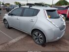 2017 Nissan Leaf Sv Silver vin: 1N4BZ0CP4HC301992