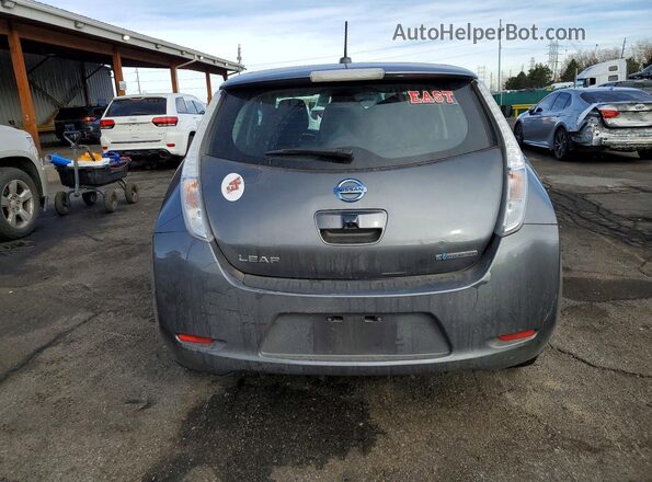 1N4BZ0CP4HC307310 2017 NISSAN LEAF Gray Vista trasera