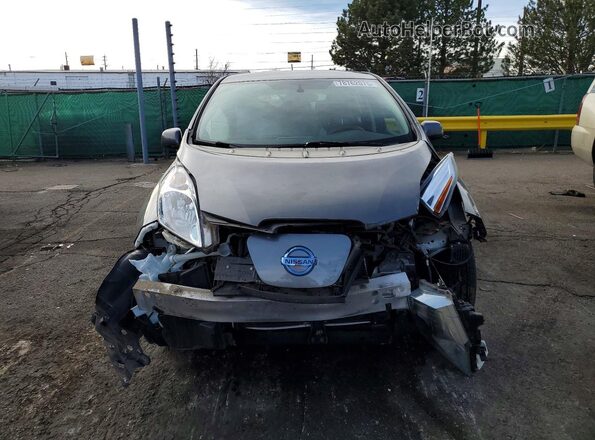 1N4BZ0CP4HC307310 2017 NISSAN LEAF Gray Vista frontal