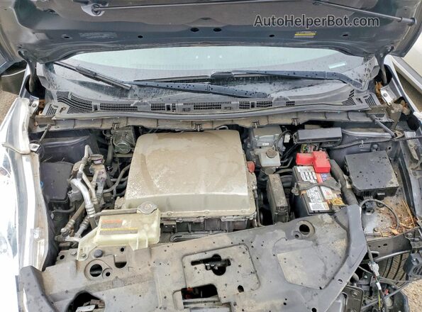 1N4BZ0CP4HC307310 2017 NISSAN LEAF Gray Vista interior trasera