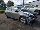 2017 Nissan Leaf Sv Gray vin: 1N4BZ0CP4HC307310
