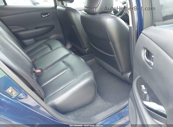 1N4BZ0CP5HC304710 2017 NISSAN LEAF Синий Вид наклейки с VIN-кодом