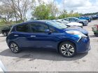 2017 Nissan Leaf Sl Синий vin: 1N4BZ0CP5HC304710