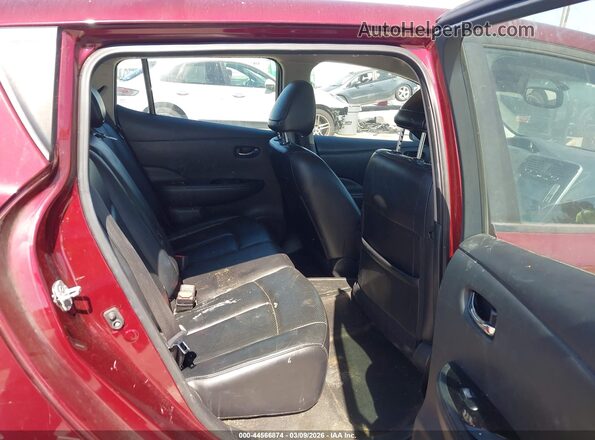 1N4BZ0CP5HC307963 2017 NISSAN LEAF Бордовый Вид наклейки с VIN-кодом