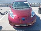 2017 Nissan Leaf Sl Бордовый vin: 1N4BZ0CP5HC307963