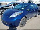 2017 Nissan Leaf S Blue vin: 1N4BZ0CP6HC301427