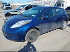 2017 Nissan Leaf S Blue vin: 1N4BZ0CP6HC301427