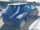 2017 Nissan Leaf S Blue vin: 1N4BZ0CP6HC301427