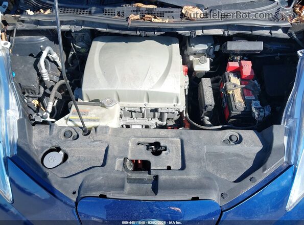 1N4BZ0CP6HC301427 2017 NISSAN LEAF Blue Vista trasera