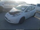 2017 Nissan Leaf S Белый vin: 1N4BZ0CP9HC305407