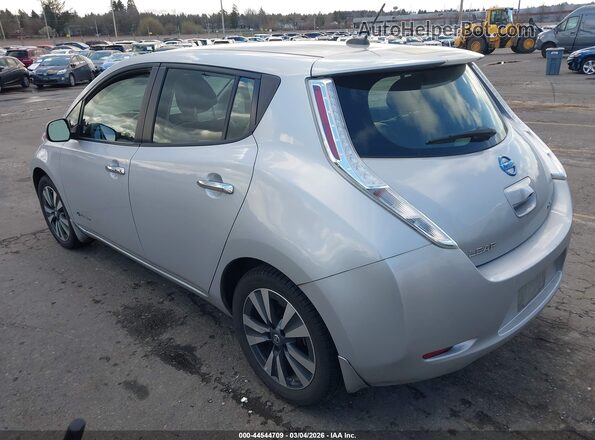 1N4BZ0CPXGC310632 2016 NISSAN LEAF Silver Trasero izquierdo