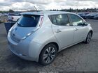 2016 Nissan Leaf Sl Silver vin: 1N4BZ0CPXGC310632