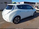 2017 Nissan Leaf Sv White vin: 1N4BZ0CPXHC304055