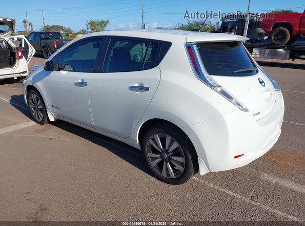 1N4BZ0CPXHC304055 2017 NISSAN LEAF White Задня ліва чверть