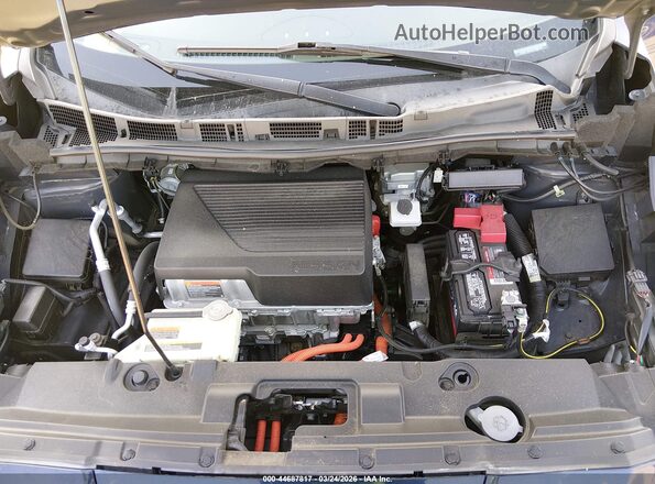 1N4BZ1BV4MC556819 2021 NISSAN LEAF Dark Blue Вид сзади