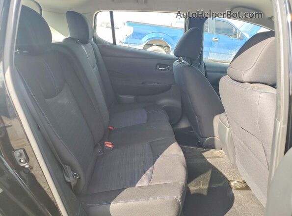 1N4BZ1CP0KC320911 2019 NISSAN LEAF Black Vista interior trasera