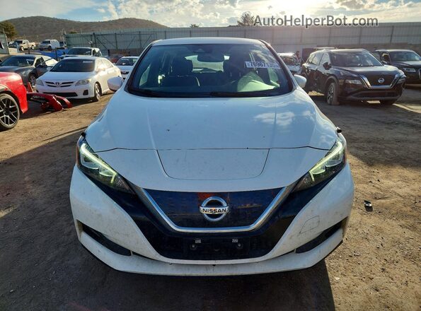 1N4BZ1CP2KC310283 2019 NISSAN LEAF White Widok z przodu