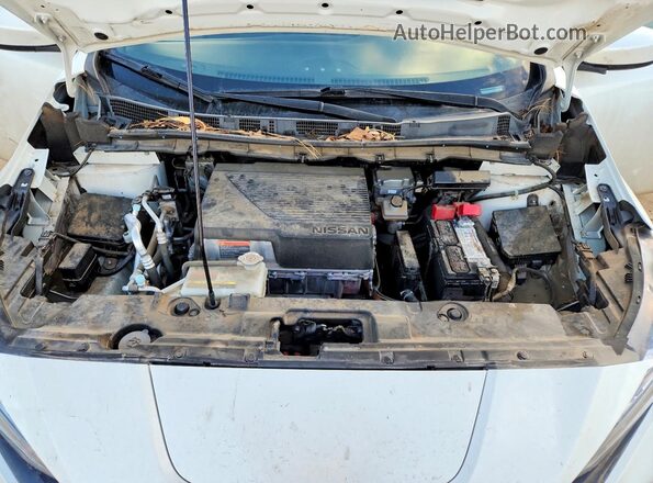 1N4BZ1CP2KC310283 2019 NISSAN LEAF White Widok wnętrza z tyłu