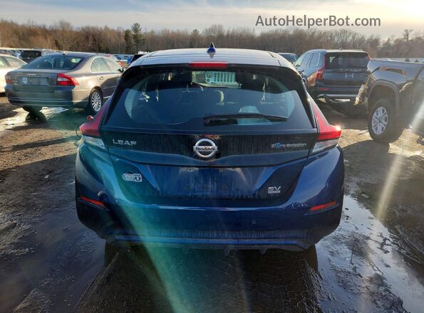 1N4BZ1CP2LC311449 2020 NISSAN LEAF Blue Հետևի տեսք