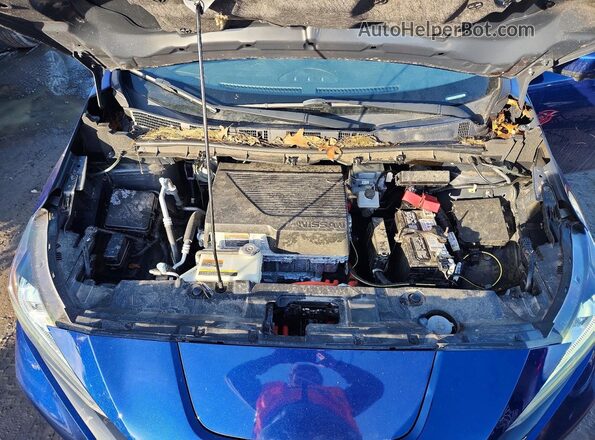 1N4BZ1CP2LC311449 2020 NISSAN LEAF Blue Սալոնի հետևի տեսք
