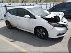 2020 Nissan Leaf Sv Plus 62 Kwh White vin: 1N4BZ1CP6LC311552