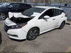 2020 Nissan Leaf Sv Plus 62 Kwh White vin: 1N4BZ1CP6LC311552