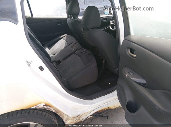 1N4BZ1CP6LC311552 2020 NISSAN LEAF White Vista de los asientos traseros