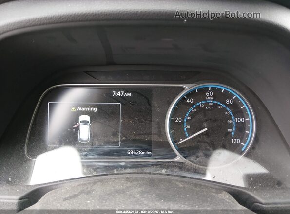 1N4BZ1CP8LC305249 2020 NISSAN LEAF Silver Vista de los asientos traseros