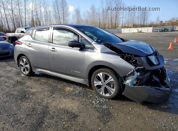 1N4BZ1CP9KC308501 2019 NISSAN LEAF Silver Przód prawy
