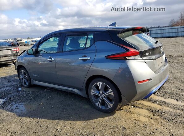 1N4BZ1CP9KC308501 2019 NISSAN LEAF Silver Tył lewy