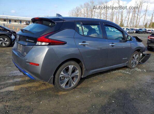 1N4BZ1CP9KC308501 2019 NISSAN LEAF Silver Tył prawy