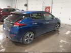 2021 Nissan Leaf Sv Plus 62 Kwh Blue vin: 1N4BZ1CV3MC553473