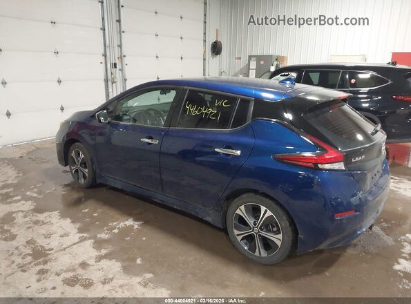 1N4BZ1CV3MC553473 2021 NISSAN LEAF Blue Rear left