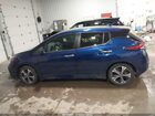 2021 Nissan Leaf Sv Plus 62 Kwh Blue vin: 1N4BZ1CV3MC553473