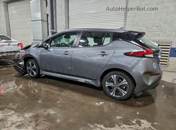 1N4BZ1CV8NC551445 2022 NISSAN LEAF Серый Задняя левая четверть
