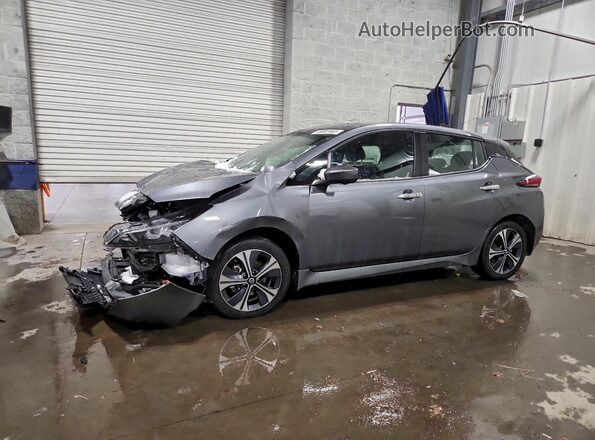 1N4BZ1CV8NC551445 2022 NISSAN LEAF Серый Передняя левая четверть