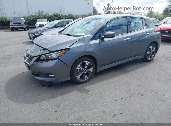 1N4BZ1DP2LC305049 2020 NISSAN LEAF Серый Передняя левая четверть