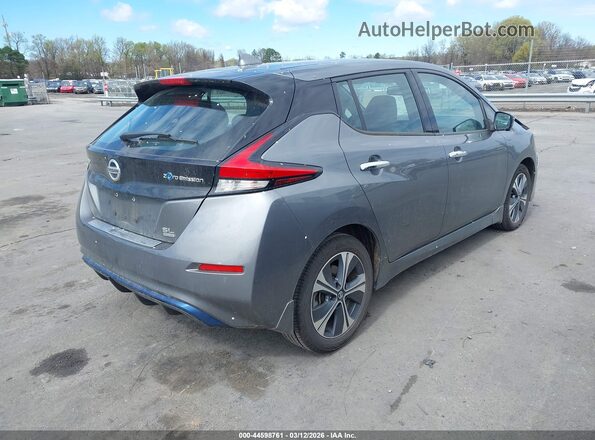 1N4BZ1DP2LC305049 2020 NISSAN LEAF Серый Задняя правая четверть
