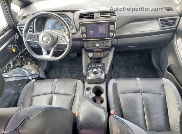 1N4BZ1DP4LC306798 2020 NISSAN LEAF Gray Առջևի վահանակի տեսք