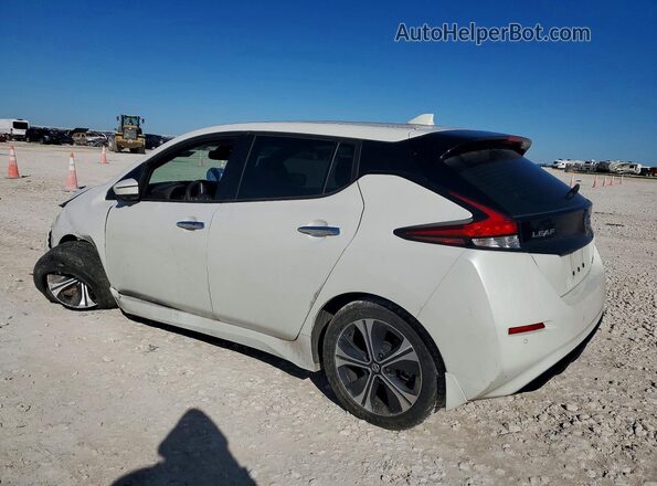 1N4BZ1DP9LC310474 2020 NISSAN LEAF White Tył lewy