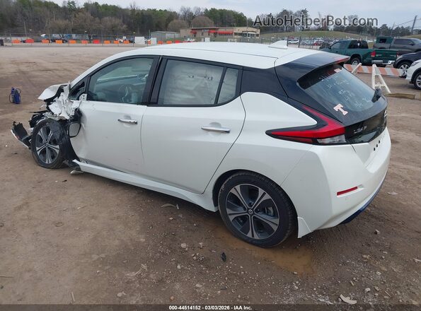 1N4BZ1DV9MC554397 2021 NISSAN LEAF Белый Задняя левая четверть