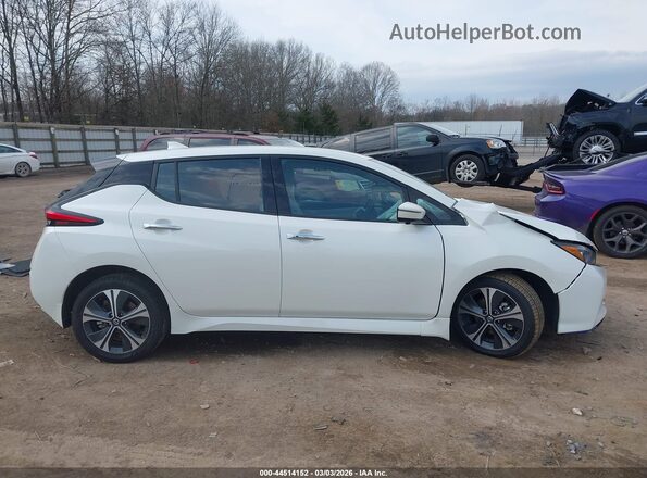 1N4BZ1DV9MC554397 2021 NISSAN LEAF Белый Вид задней части салона