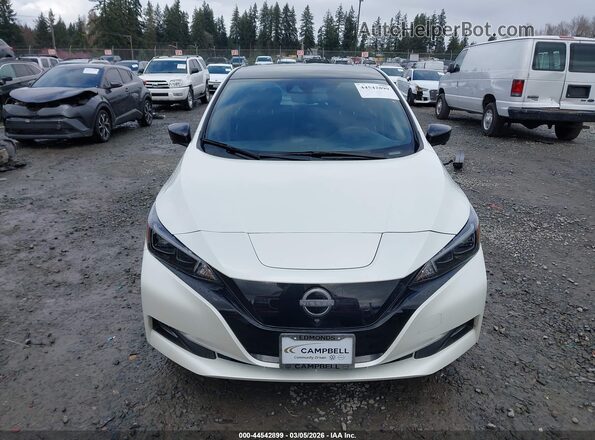 1N4CZ1CV1RC551815 2024 NISSAN LEAF Белый Вид задней части салона