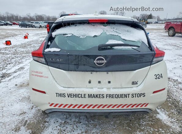 1N4CZ1CV4PC551465 2023 NISSAN LEAF Белый Вид сзади