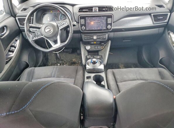 1N4CZ1CV4PC551465 2023 NISSAN LEAF Белый Вид панели приборов