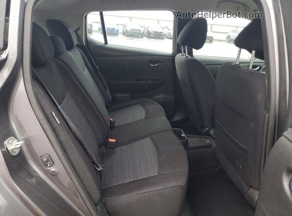 1N4CZ1CV8PC551176 2023 NISSAN LEAF Серый Вид задних сидений
