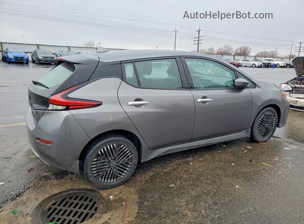 1N4CZ1CV8PC551176 2023 NISSAN LEAF Серый Задняя правая четверть